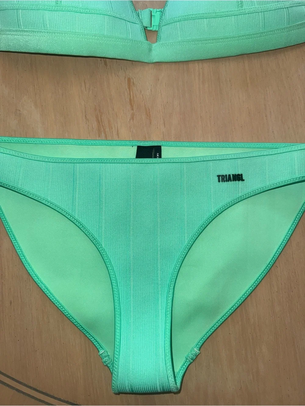 triangl swimwear Mint Bikini Set - Light Mint Green Two-Piece